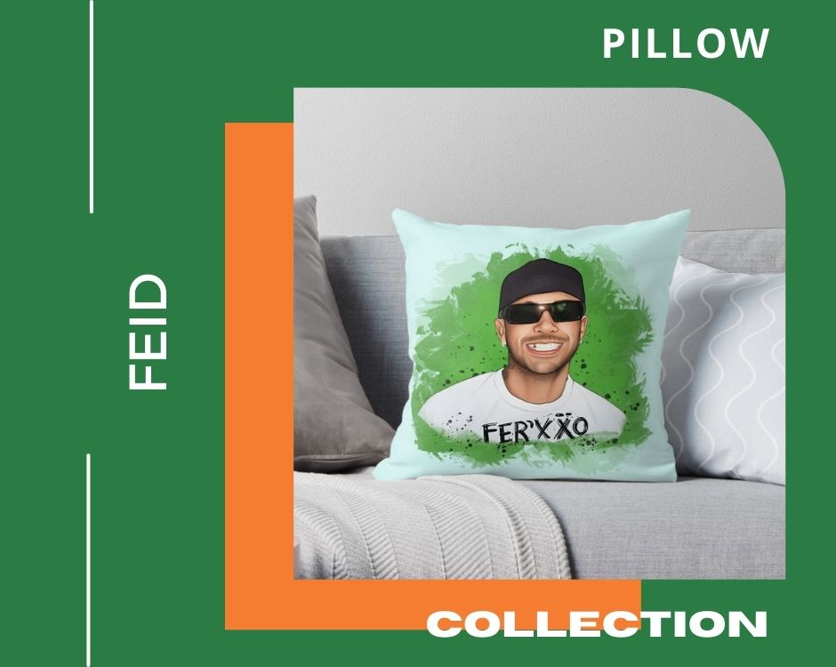 no edit feid pillow - Feid Shop