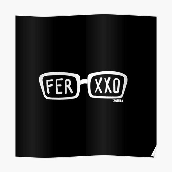 Feid glasses logo | Ferxxo Poster RB2707 product Offical feid Merch