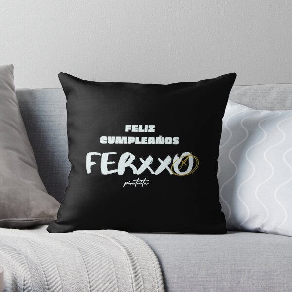 HAPPY BIRTHDAY T-shirt FERXXO by Pintiita | Ferxxo sticker Feid sweatshirt Throw Pillow RB2707 product Offical feid Merch