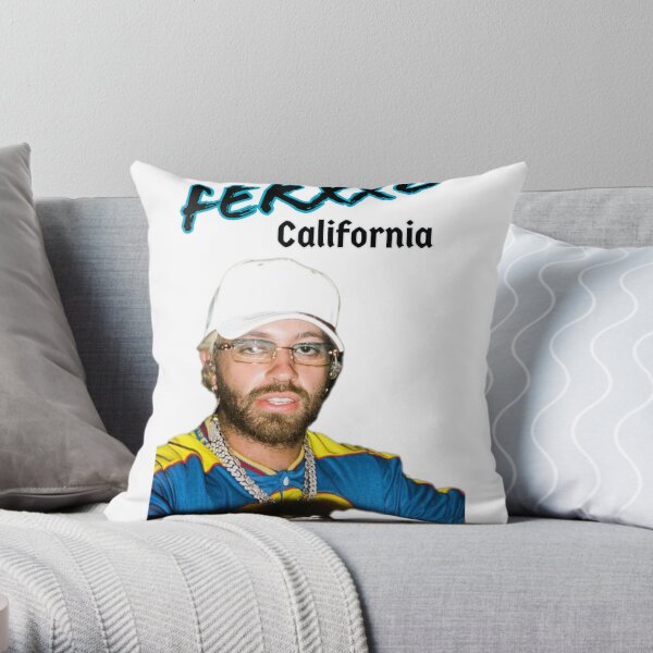 Feid California  Throw Pillow RB2707 product Offical feid Merch