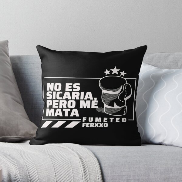 Feid FUMETEO by Pintiita T-shirt Throw Pillow RB2707 product Offical feid Merch