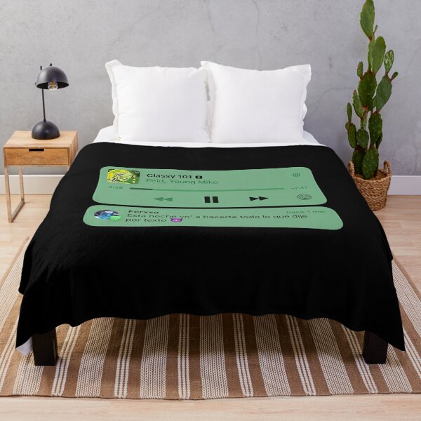 Feid & Young Miko by Pintiita CLASSY101 T-shirt Throw Blanket RB2707 product Offical feid Merch
