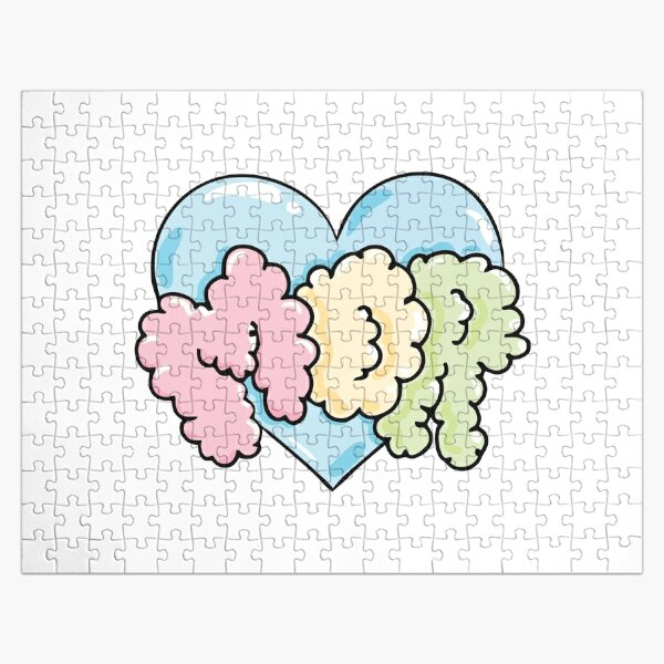 Feid Merch Heart Mor Jigsaw Puzzle RB2707 product Offical feid Merch